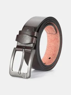 Men's Faux Leather Belt Fashion Business Casual Leather Belt