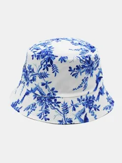 Unisex Planta Cubo con estampado de pájaros Sombrero