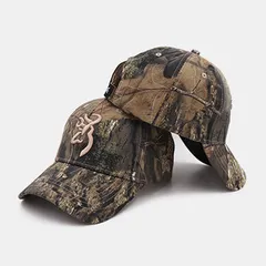 Gorra de béisbol bordada con gorra de camuflaje