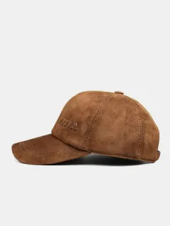 Gorra de béisbol Flip-skin Solid Dome para hombre