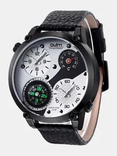 Men's Quartz Compass Watch