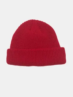 Lana tejida de color sólido unisex Sombrero Cráneo Gorra Beanie sombreros