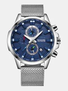 Waterproof Chronograph Quartz Watch