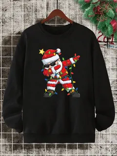 Sudaderas con estampado de Papá Noel