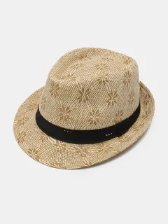 Gorra de paja Sunscreen Jazz Top