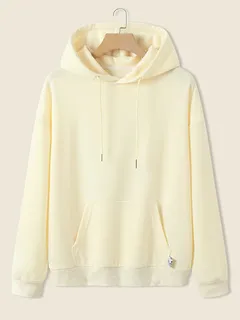 Solid Drop Shoulder Pocket Hood