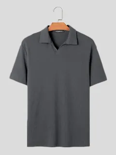 Golf de punto liso Camisa