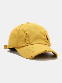 Béisbol con agujeros rotos unisex Sombrero