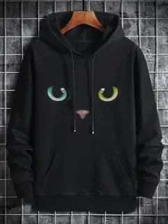 Sudaderas con capucha con estampado de animales de dibujos animados