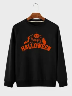 Sudaderas con estampado de calabaza de Halloween