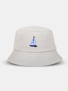 Cubo bordado unisex para velero Sombrero