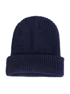 Gorro casual holgado con rayas