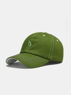 Fruit Avocado Green Patrón Gorra de béisbol Sombreros de moda