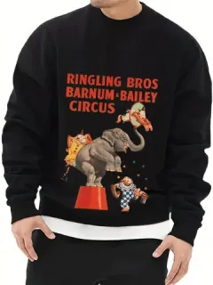 Sudaderas de rendimiento de animales de circo