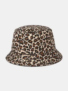 Gorra de pescador Sunshade Sun Sombrero Color Leopard