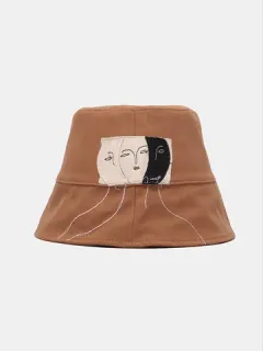 Cubo con parche facial unisex Sombrero