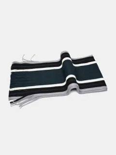 Men's Striped Knitted Warm Scarf