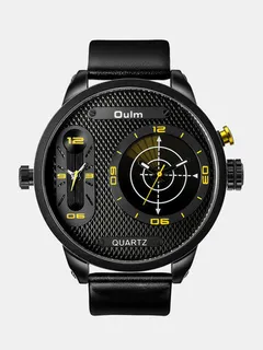 Leather Men Quartz Watch