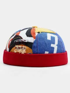 Gorra Hombre Graffiti Ripped Cráneo