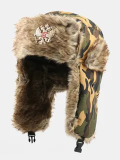 Hombres Camo Winter Trapper a prueba de frío Sombrero