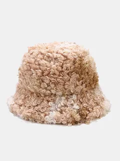 Cubo para teñido anudado de lana de cordero unisex Sombrero