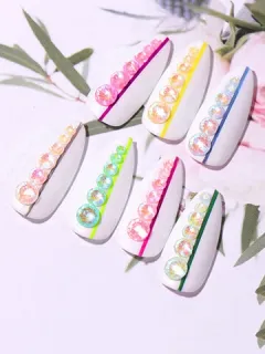 Luminous Crystal Nail Decorations