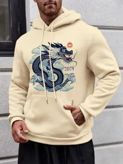 Sudaderas con capucha gráficas chinas Dragón