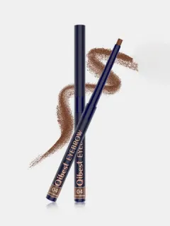 Elliptical eyebrow pencil