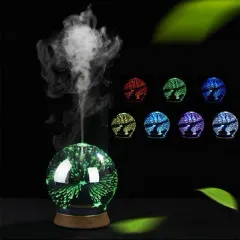 Ultrasonic aroma diffuser humidifier