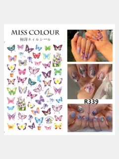 3D Butterfly Nail Stickers