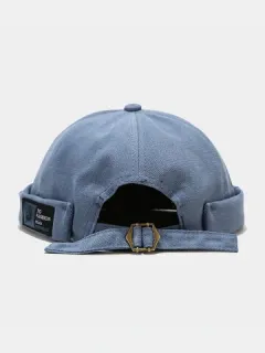 Gorra unisex con parche de algodón Cráneo