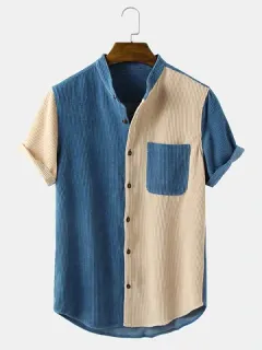 Camisas de pana bicolor