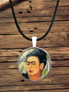 Cartoon Print Necklace Pendant