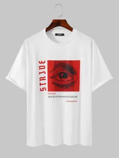 Camisetas gráficas Carta Ojo