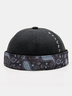 Gorra unisex con estampado de letra japonesa Perris Cráneo