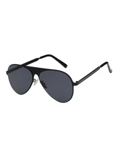 Anti-UV Metal Matte Sunglasses