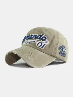 Béisbol casual bordado para hombre Sombrero