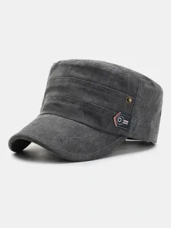 Gorra Hombre Algodón Etiqueta Letra militar