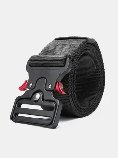 Nylon Waist Leisure Belts Zinc Alloy Tactical Belt