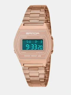 Trendy Digital Waterproof Wristwatch