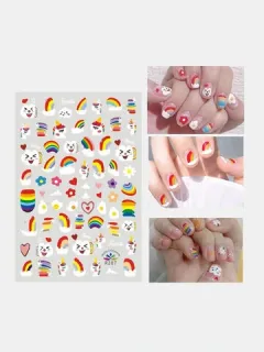 3D Colorful Fruit Sticker