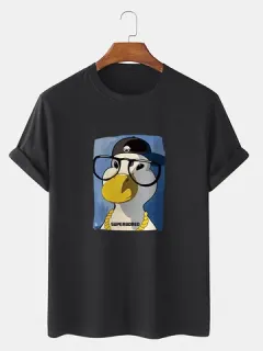 Camisetas gráficas Pato de dibujos animados