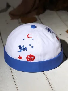 Men & Mujer Gorra de arrendador estilo Halloween Cráneo Gorra