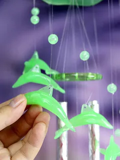 Luminous acrylic wind chime