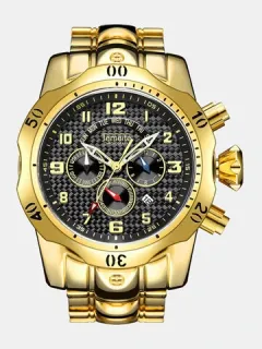 Large luminous watch dial