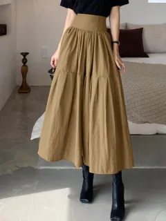 High Waist Loose Skirt