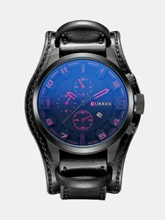 CURREN Military Calendar watches