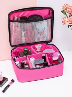 Women Large Capacity Makeup Brush Bag Comestic Bag