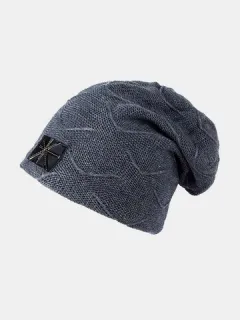 Gorro de punto con diseño de banderas americanas