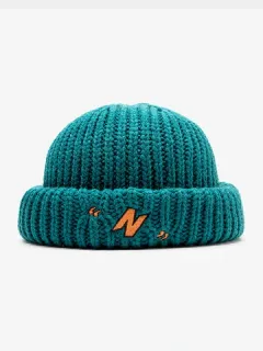 Gorro Punto Bordado Cráneo Unisex